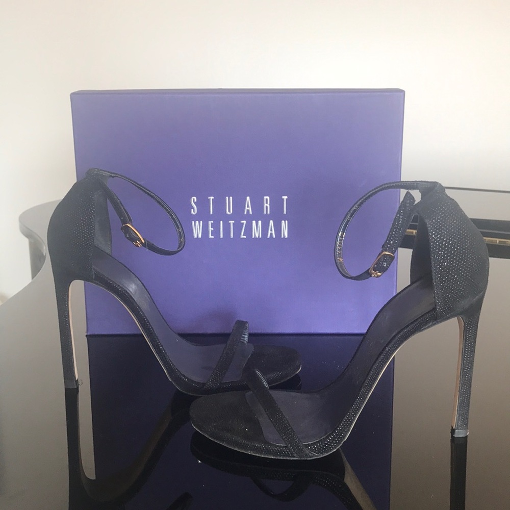 STUART WEITZMAN NUDIST SONG HEELS - 8